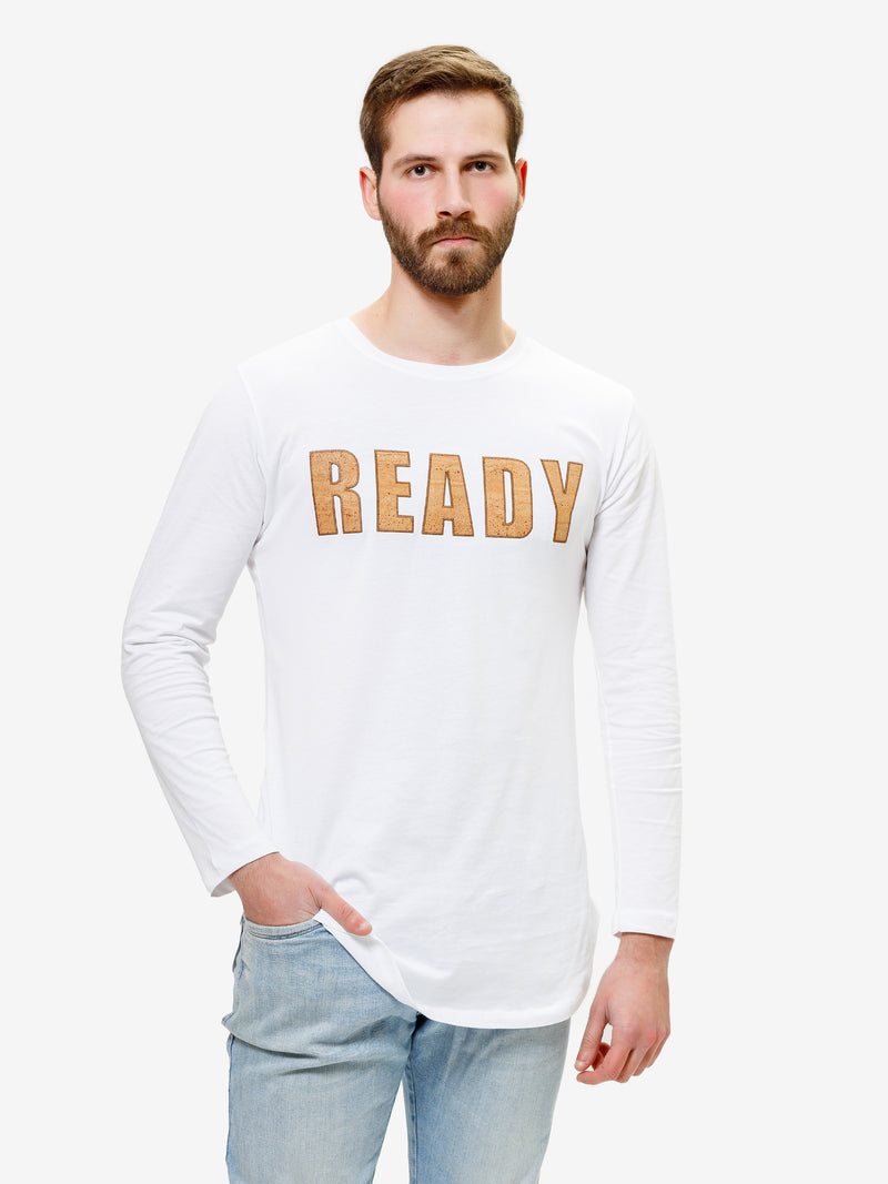 READY Mens T-shirt white